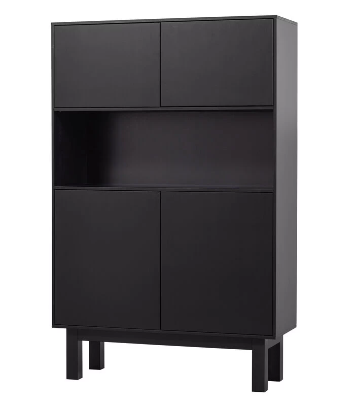 Exclusive Finca Buffetkast - Grenen - Zwart - 170x110x40 3 Exclusive Finca Buffetkast - Grenen - Zwart - 170x110x40