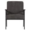 WOOOD Sally Fauteuil - Ribstof - Antraciet - 87x65x82 1 WOOOD Sally Fauteuil - Ribstof - Antraciet - 87x65x82 -Woninginrichting 03285436aaa3468ca03d95d5cec7beb3