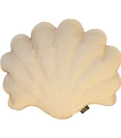 Buitenkussen Schelpvorm Raffia-effect