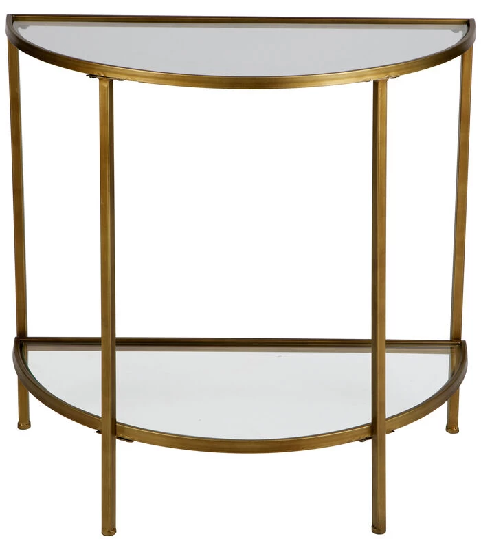 BePureHome Goddess Sidetable - Metaal - Antique Brass - 75x37x75 5 BePureHome Goddess Sidetable - Metaal - Antique Brass - 75x37x75 - Afbeelding 3