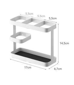 Yamazaki Tool Stand Wide - White -Woninginrichting 06abdde19fb24121a07b529c6957e125