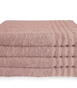 Handdoek 70 X 140 Cm Oud Roze - 6 Stuks -Woninginrichting 0727617768ac4124a6914fac205b9771