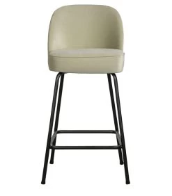 BePureHome Vogue Barstoel - Fluweel - Pistache - 89x50x55