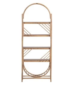 Orient Open Kast - Bamboe - Naturel - 170x65x35 -Woninginrichting 09758d5a41e147b6826fb9598c9d98ec