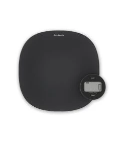 Brabantia Tasty+ Keukenweegschaal Met Dynamo, Digitaal- Dark Grey