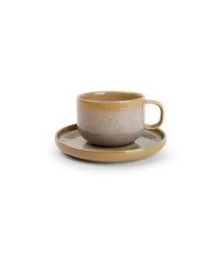 Kop 24cl En Schotel Beige Tabo - (x4)