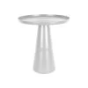 Leitmotiv Bijzettafel Force - Medium - Aluminium Wit - Ø40x43cm -Woninginrichting 0ad6ad19a4d34ed0b29d77377acdcd85