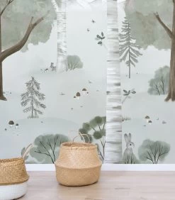 KHARU Behang Wanddecoratie - Bos