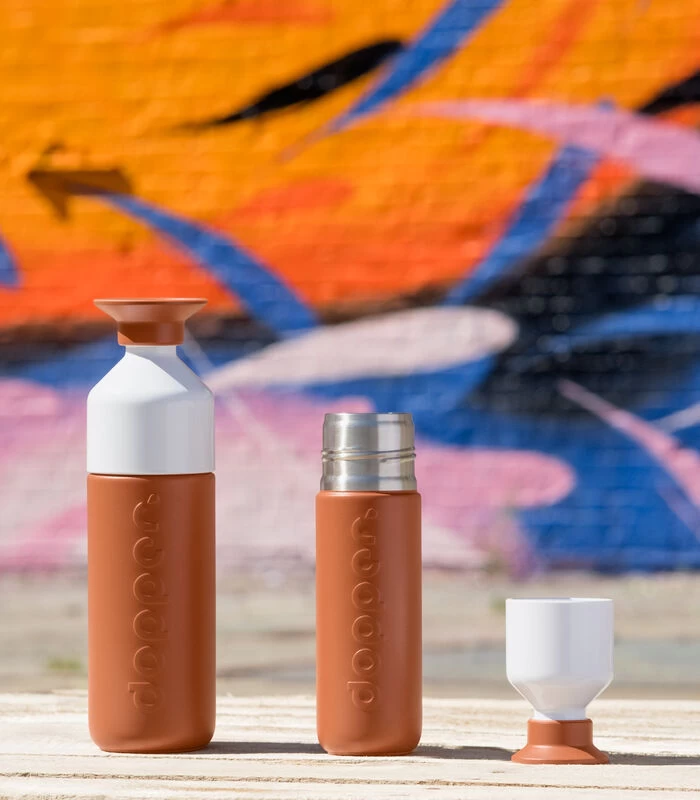 Dopper Geïsoleerde Thermosfles Insulated Terracotta Tide 580ml 7 Dopper Geïsoleerde Thermosfles Insulated Terracotta Tide 580ml - Afbeelding 5