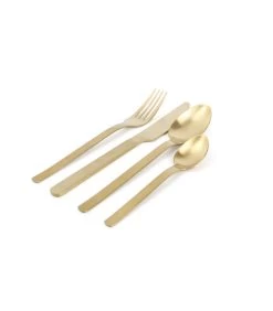 Bestekset 24-delig Mat Champagne Supreme -Woninginrichting 104781b0b8444810896536cd8268138c