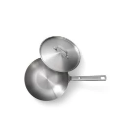 Wok Stainless Steel 28 Cm Roestvrijstaal -Woninginrichting 12c45639d71a4e9d9ca24b63003dd364