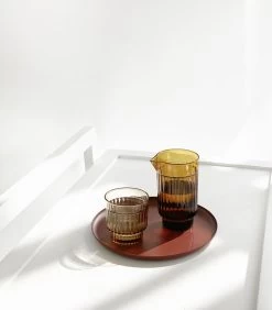 LIMA TUMBLER SET VAN 2 Amber -Woninginrichting 14073faa06e2402d849e9cdd32053f6b