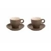 Koffiekop En Schotel Bart Colour Cafe 17 Cl 13.5 Cm Bruin Porselein 2 Stuk(s) -Woninginrichting 154e83f1d6ae4d51815f5f94efb9f48d