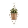 PRESENT TIME Hangende Plantenpot Spatial Diamond - IJzer Karamel Bruin - 13x12cm 1 PRESENT TIME Hangende Plantenpot Spatial Diamond - IJzer Karamel Bruin - 13x12cm -Woninginrichting 15d601343873459d9662bc4ceed04630