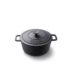 Braadpan Cast Iron 28 Cm 5.5 L Zwart Gietijzer