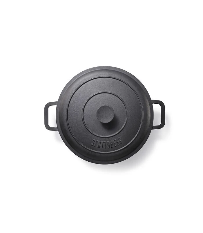 Hapjespan Cast Iron 31.5 Cm Gietijzer 5 Hapjespan Cast Iron 31.5 Cm Gietijzer - Afbeelding 3