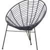 WOOOD Loungestoel Buiten Jane - PE/Metaal - Inkt - 88x72x81 1 WOOOD Loungestoel Buiten Jane - PE/Metaal - Inkt - 88x72x81 -Woninginrichting 19401b555fe6439182fd64721031dcc7