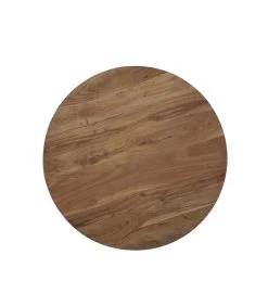 Eettafel Biboca - Hout/Zwart - Ø120cm -Woninginrichting 1b54394375564e3999a66487dba4e2a6