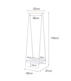 Yamazaki Hanger Rack 2.0 - White 11 Yamazaki Hanger Rack 2.0 - White -Woninginrichting 1c7f94c46b414a2898b393c9df8a6faa