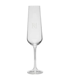 Champagneglas RM Monogram Transparant - 200ML