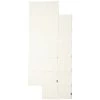 Set Van 2 Textiele Tafellopers, Plain - Whisper White - Wit - 150x50CM -Woninginrichting 1d3aa5a6552c447385b062762bd4e305
