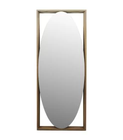 Spiegel Staand - La Defense Mirror - 220x90 Cm - Bruin