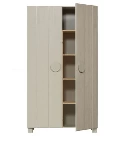 WOOOD 2-Drs Kast Noah - Grenen - Dust - 200x110x55 -Woninginrichting 1deab9758a3c421fa6d84bfcd7746809