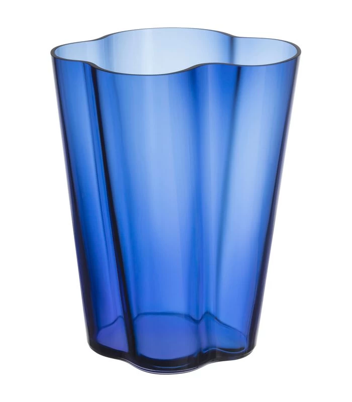 Iittala Alvar Aalto Collection Vaas 270mm Ultramarijn Blauw 3 Iittala Alvar Aalto Collection Vaas 270mm Ultramarijn Blauw