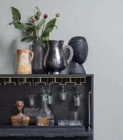 BePureHome Canyon Vaas - Aluminium - Zwart - 23x21x16 -Woninginrichting 1e85c1ceda6e4f369f01a23eae4b740a