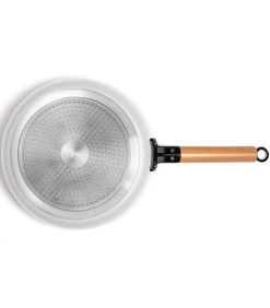 LIVOO Set Van 2 Pannen Wood Line -Woninginrichting 1e94aaa83c4f4f21b8527a3e15c0032b