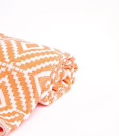 Banana Moon Nancy Marbella Oranje Geruite Fouta -Woninginrichting 1f421855309d46c0845e40d9f798f63d