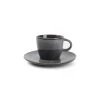 Mokkakop 9cl En Schotel Grijs Stitch - (x4) -Woninginrichting 20961b833c554c03bf4a01592fa4ba51