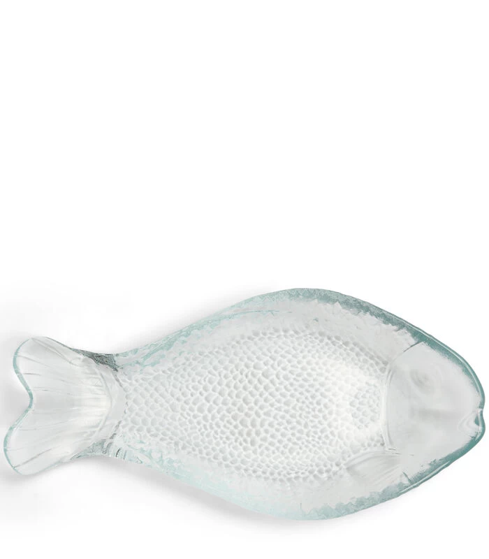 Decoratieve Schaal, Serveerbord Vis - Classic Fish - Transparant 3 Decoratieve Schaal, Serveerbord Vis - Classic Fish - Transparant