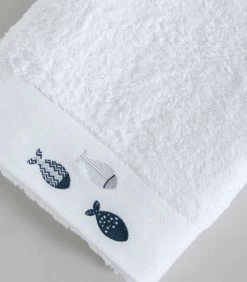 Geborduurde Gezichtshanddoek Delmy 50x90 Cm Wit -Woninginrichting 243d4b2b52024c95906e1e818c5ae1bb