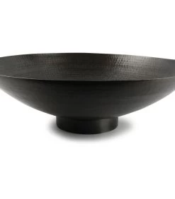 Sierschaal 59xH19cm Geborsteld Zwart Globe