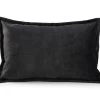 Kussen 60x40cm Velvet Zwart Lounge -Woninginrichting 26f6fa5d4222434d83144d9999e385c3
