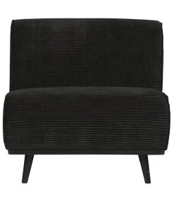 BePureHome Statement 1-Zits Element - Ribstof - Graphite - 77x79x93