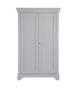 WOOOD Isabel Brocante Kast - Grenen - Betongrijs - 191x118x47