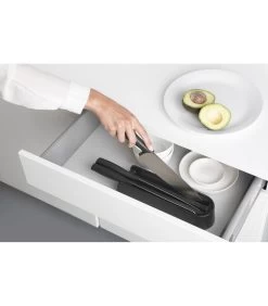 Brabantia Lade Messenblok Plus 3 Messen, TASTY+ - Dark Grey -Woninginrichting 28f3e0835ada41b2966e0203093015d2