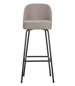 BePureHome Vogue Barstoel 80 Cm - Stof - Zand - 103x50x55