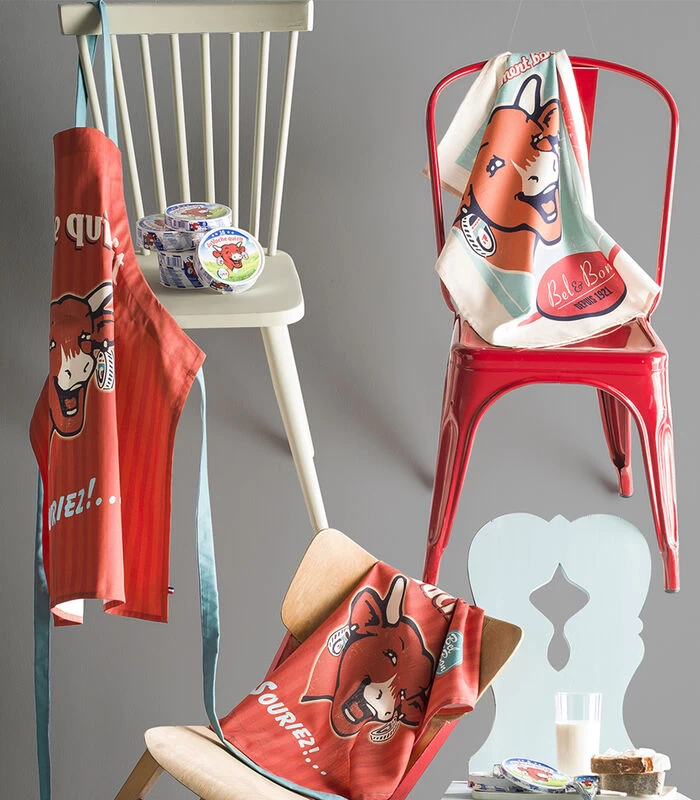 Rétro - Tafellinnen Schort 4 Rétro - Tafellinnen Schort - Afbeelding 2