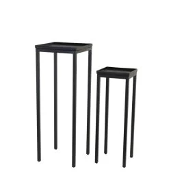 Zuil Kendra - Zwart - Set