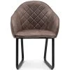Eetkamerstoel Met Armleuning - Ritz Armchair - Bruin