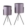 PRESENT TIME Bloempot Set Pedestal XL - Paars - Ø23+Ø20 Cm 2 PRESENT TIME Bloempot Set Pedestal XL - Paars - Ø23+Ø20 Cm -Woninginrichting 2c5cdf8fff7c42b585882884b70ea4bb