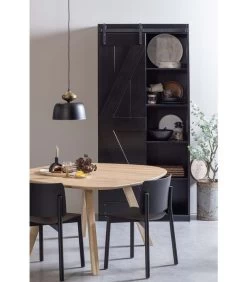 Exclusive Harris Schuifdeurkast - Grenen - Zwart - 221x100x39 -Woninginrichting 2d4d4cc698964a4da2c4c3f8f737871c