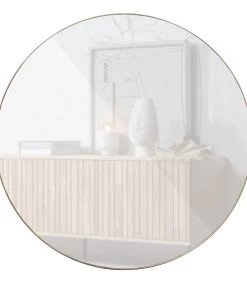 Doutzen Spiegel - Metaal - Goud - 115x115x5