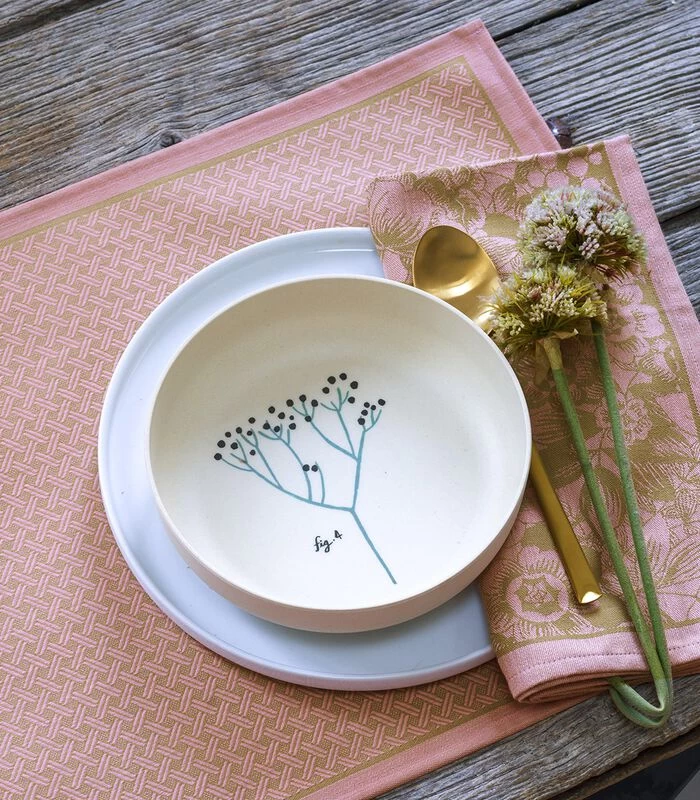 Gecoate Placemat Osmose Tressage 4 Gecoate Placemat Osmose Tressage - Afbeelding 2