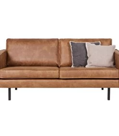 BePureHome Rodeo Bank 2-Zits - Recycle Leer - Cognac - 85x190x86 -Woninginrichting 2f14562360bf4cd6926c0c5ba47a4f5f