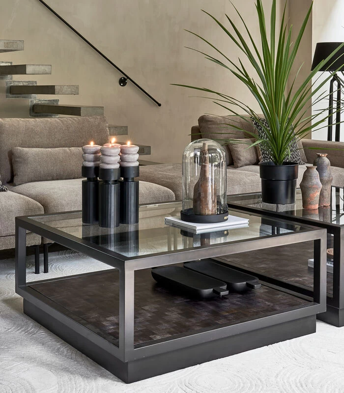 Salontafel Roger - Zwart 4 Salontafel Roger - Zwart - Afbeelding 2