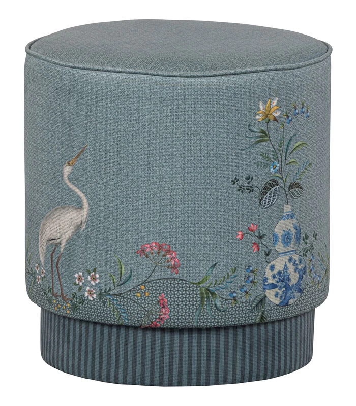 Pip Studio Poef Jolie Medium - Groen - 45x40x40 3 Pip Studio Poef Jolie Medium - Groen - 45x40x40